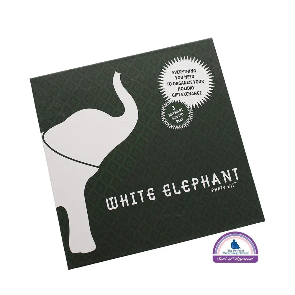 White Elephant Party Kit Game to Organize Your Holiday Christmas‎ Gift Exchange